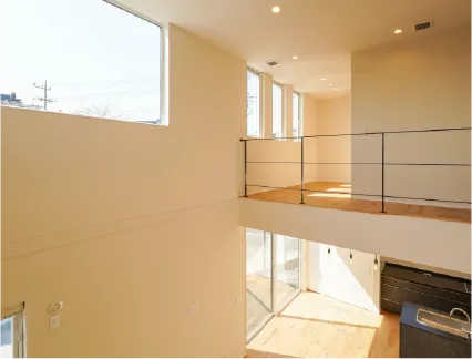 モダンな家の内装