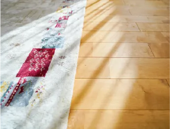 床のディテール写真