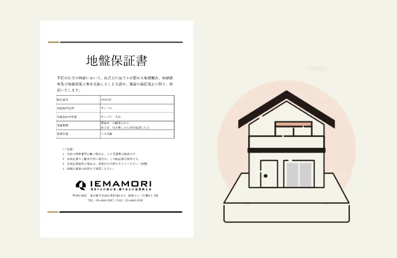 地盤保証イメージ